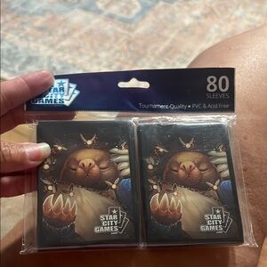 Star City Card Sleeves - Black and Brown